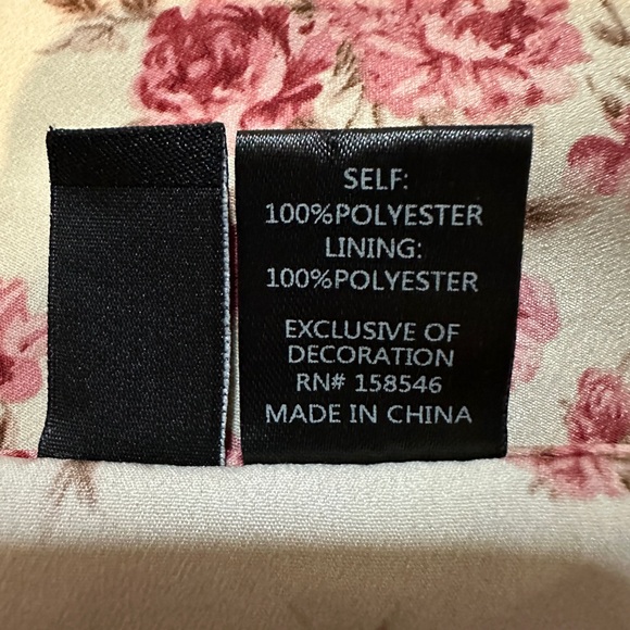 Windsor Thin Cropped Pink Roses Corset Top With Bra Cups Front Hooks Small - Picture 16 of 16